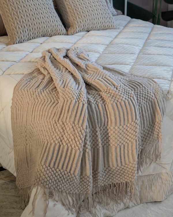 Coperta Aura a Maglia Jacquard-8657