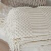 Coperta Aura a Maglia Jacquard