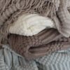Coperta Aura a Maglia Jacquard