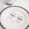 Piattino con Occhi Chiusi con Diametro 23 cm Miss Etoile