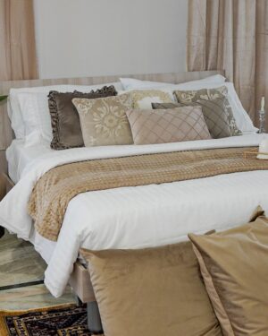 Completo Letto Copripiumino e 2 Federe Diamante