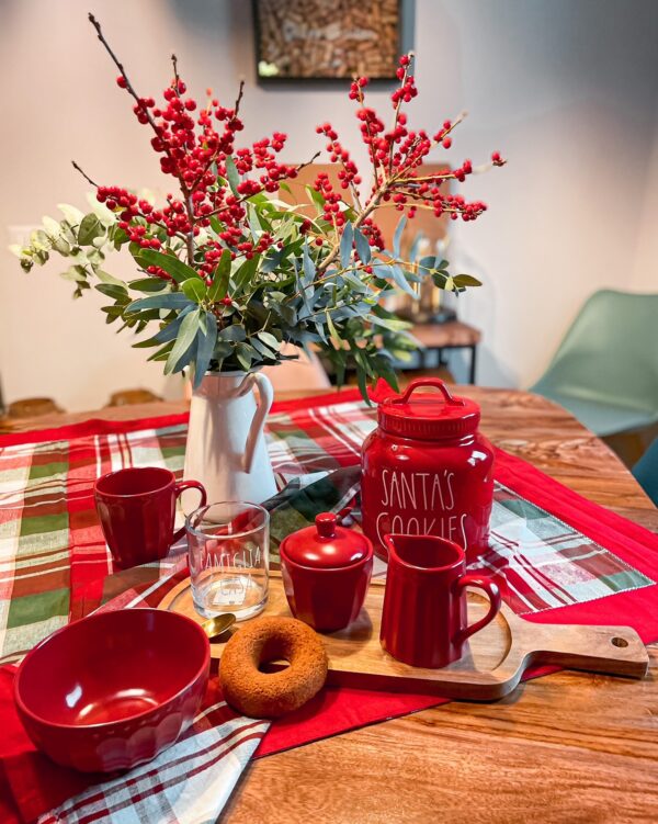 Tazza Mug Rossa Nuvole di Stoffa