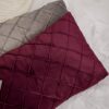 Cuscino Arredo in Velluto con Imbottitura Rettangolari a Rombi 30x50