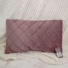 Cuscino Arredo in Velluto con Imbottitura Rettangolari a Rombi 30x50-9647