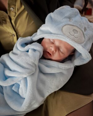 Copertina Teddy Con Cappuccio 75x90 Cm
