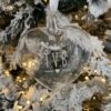 Cuoricino In Vetro Borosilicato Con Scritta E Nastrino Da Appendere
