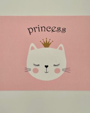 Sottociotola Animals Princess in Vinile 40x50 cm