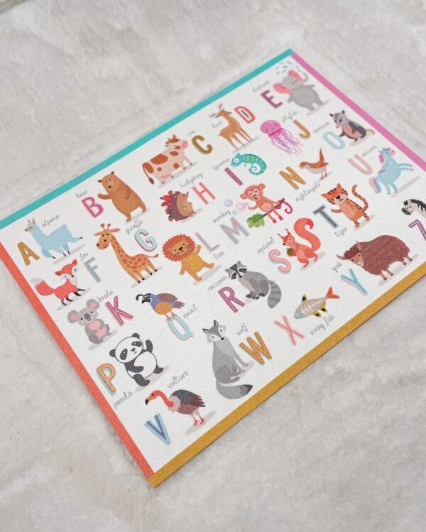 Tovaglietta Colazione Bambino Alfabeto 33x45CM