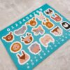 Tovaglietta Colazione Bambino Animali 33x45CM