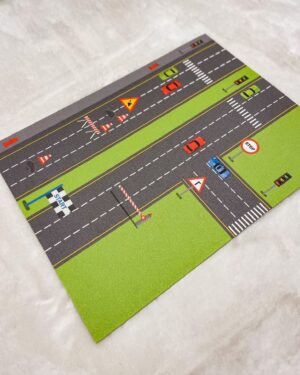 Tovaglietta Colazione Bambino Road 33x45CM