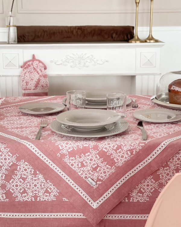 Centrotavola Linea Greca 90x90 Cm