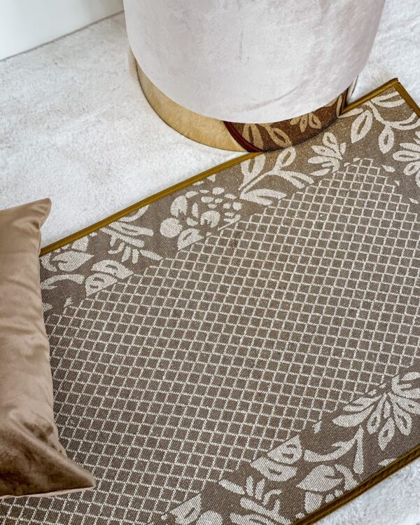 Tappeto Gobelin Antiscivolo Con Fondo In Lattice
