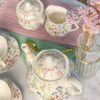 Set Lattiera e Zuccheriera Garden Stile Classico e Motivo Floreale