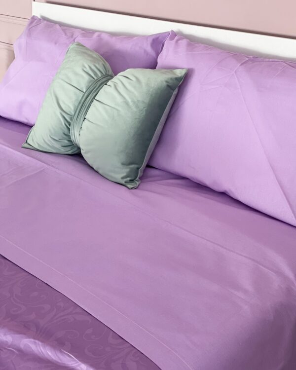 Completo Letto Morfeo Lilla Tinta Unita