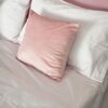 Completo Letto Matrimoniale Harris A Righe Bianche Rosa Carillo Home
