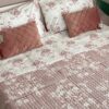 Trapuntino Matrimoniale Quilt Elisa Microfibra Stampata Floreale Carillo Home