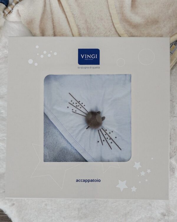 Accappatoio Rabbit da Neonato Vingi Ricami
