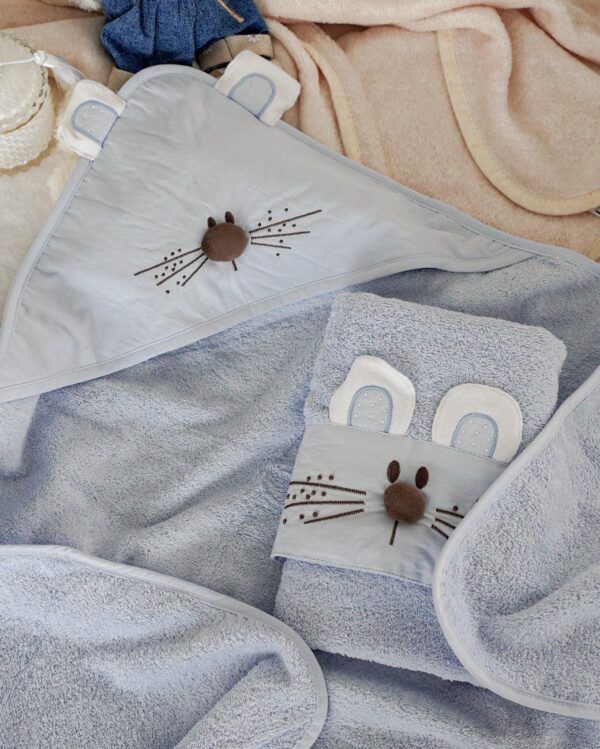 Accappatoio Rabbit da Neonato Vingi Ricami