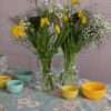 Tovaglia in Cotone Con Rouches Da 6 e 12 Posti Linea Lilly Tiffany