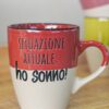 Tazza Mug Allegra Con Scritte in Ceramica AD