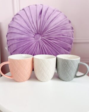 Tazza Mug Effetto Trapuntato Con Manico AD Star