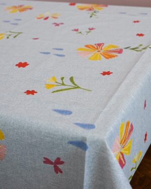 Tovaglia Decotex Ricami Antimacchia Idrorepellente