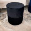 Pouf Malibù In Velluto Con Frange Elegante