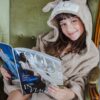 Accappatoio da Bambino Con Cappuccio con Animali