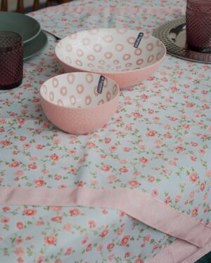 Centrotavola Linea Katrina Floreale 90x90 Cm