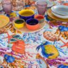 Tovaglia Fish Colors Splash Antimacchia