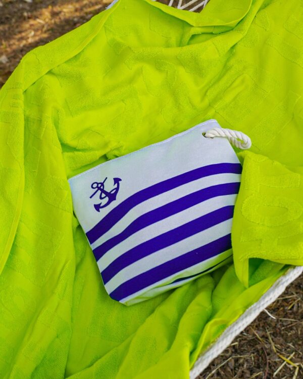 Pochette Stripe da Mare o Da Piscina A Righe
