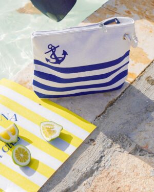 Pochette Stripe da Mare o Da Piscina A Righe