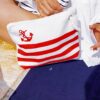 Pochette Stripe da Mare o Da Piscina A Righe