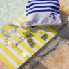 Pochette Stripe da Mare o Da Piscina A Righe