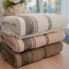Set 3+3 Asciugamani Fiamma Vingi Viso e Ospite Idrospugna di Cotone