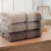 Set 3+3 Asciugamani Fiamma Vingi Viso e Ospite Idrospugna di Cotone