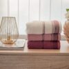 Set 3+3 Asciugamani Fiamma Vingi Viso e Ospite Idrospugna di Cotone