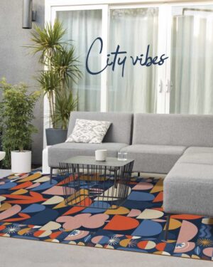 Tappeto Arredo Milano Internopelle Geometrico Moderno