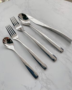 Set 60 Posate Nisida Acciaio Inox