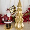 Babbo Natale Con Pacchi Origami Decorazione Natale