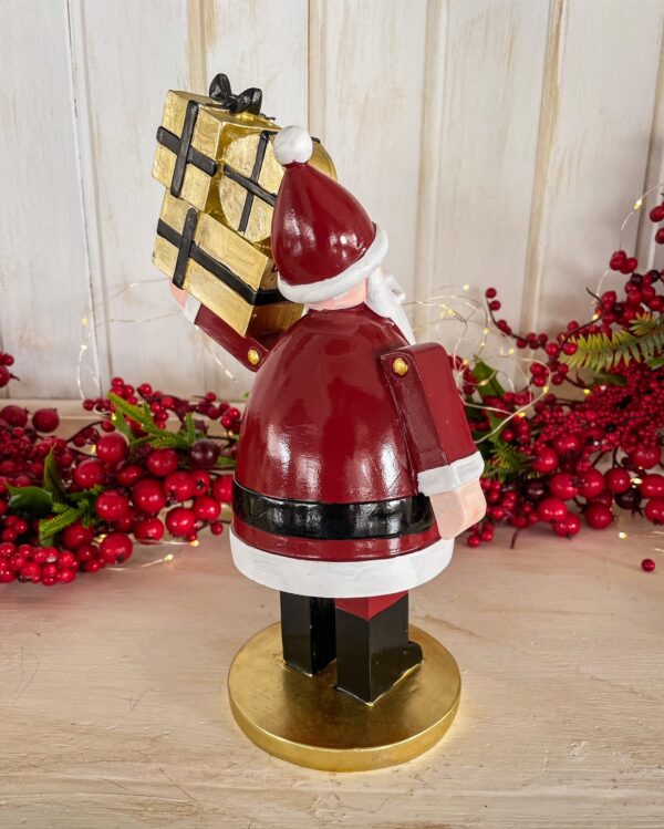 Babbo Natale Con Pacchi Origami Decorazione Natale
