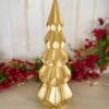 Albero di Natale Dorato Origami Decorazione Natale