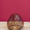 Vaso Marrone In Vetro Altezza Goodz-13248