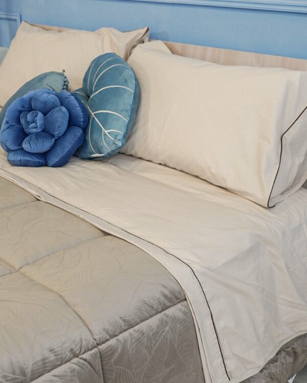 Trapunta Piumone Invernale Gaia Velluto Jacquard Linea Oro Carillo