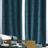 Pannello Tenda Gaia Con Borchie Argento 140x280 Cm