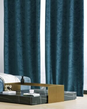Pannello Tenda Gaia Con Borchie Argento 140x280 Cm