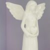 Angelo Con Ali e Cuore in Grembo In Ceramica