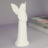 Angelo Con Ali e Cuore in Grembo In Ceramica