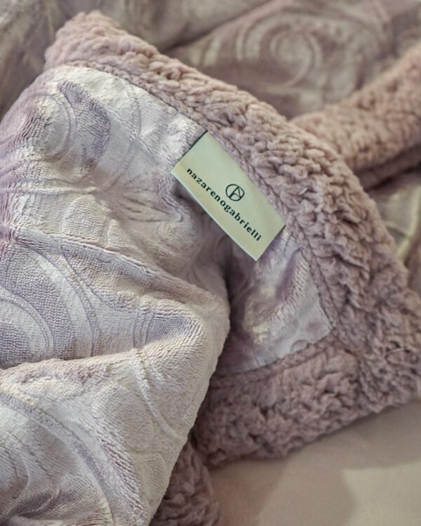Plaid Coperta Madrid Jacquard Agnellato Nazareno Gabrielli