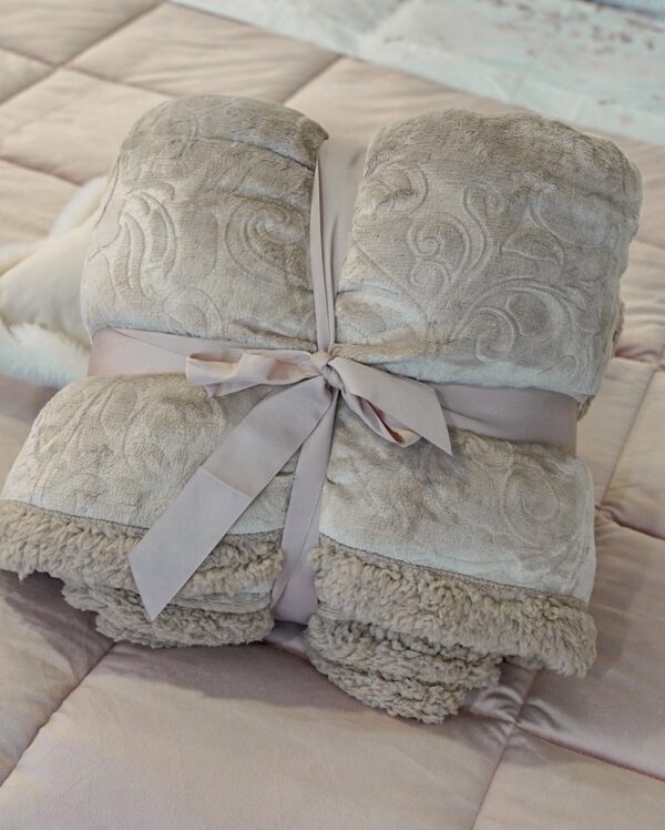 Plaid Coperta Madrid Jacquard Agnellato Nazareno Gabrielli